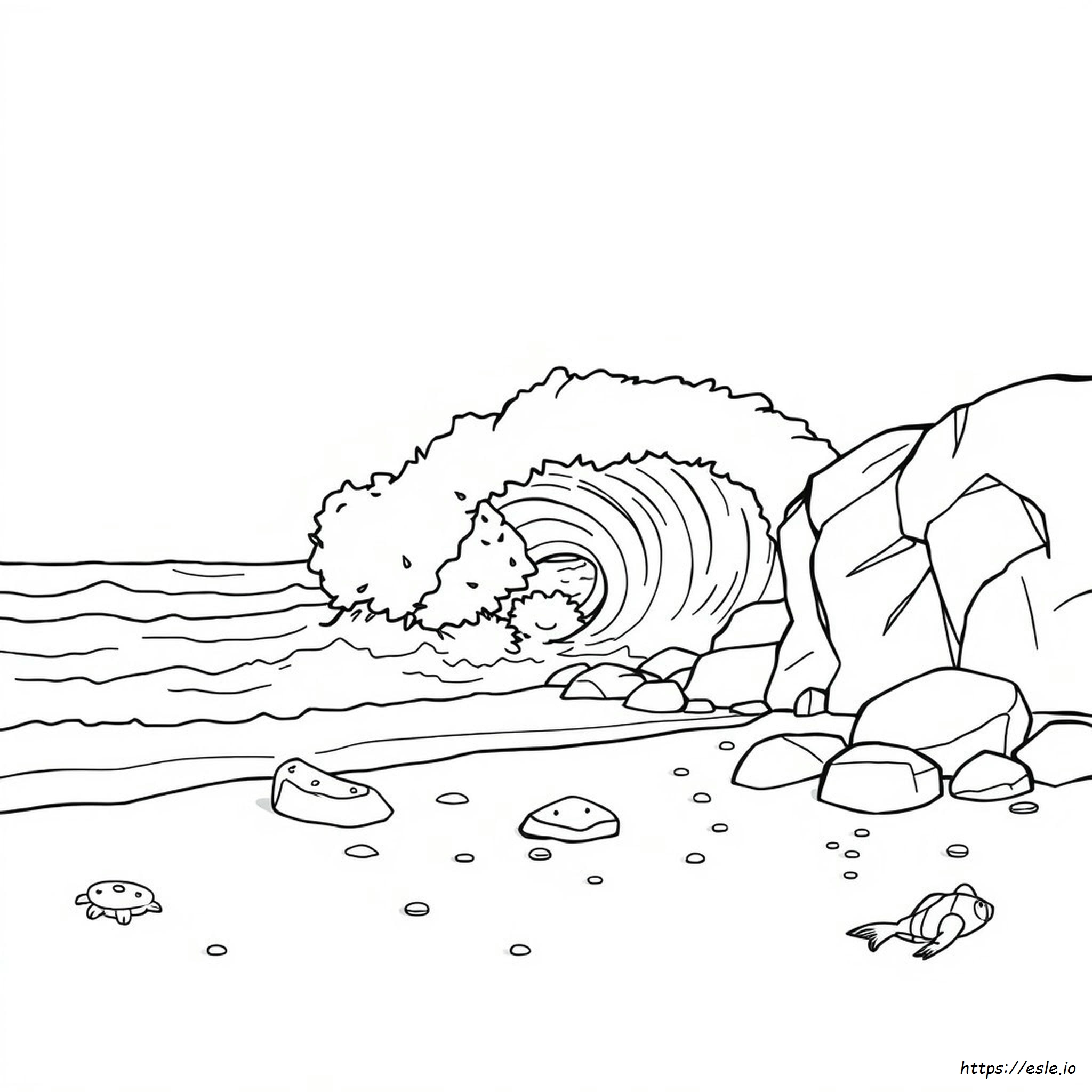 Breaker Rock Beach Vbs Coloring Pages