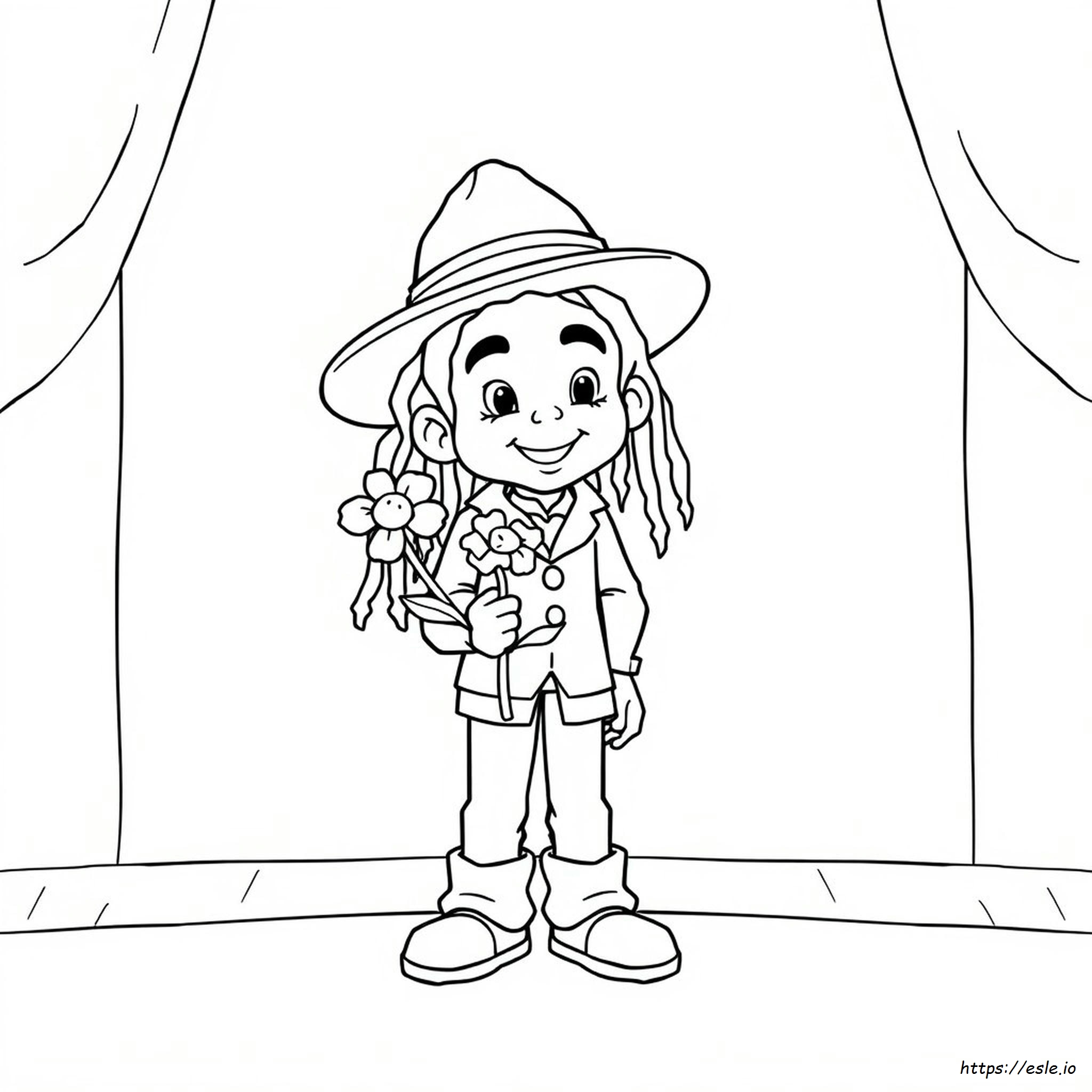Bob Marley Coloring Pages