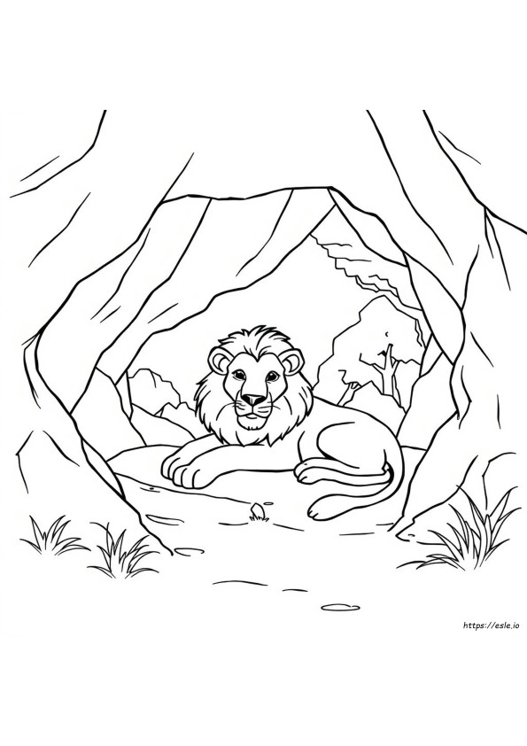 Daniël In De Leeuwenkuil Kleurplaat