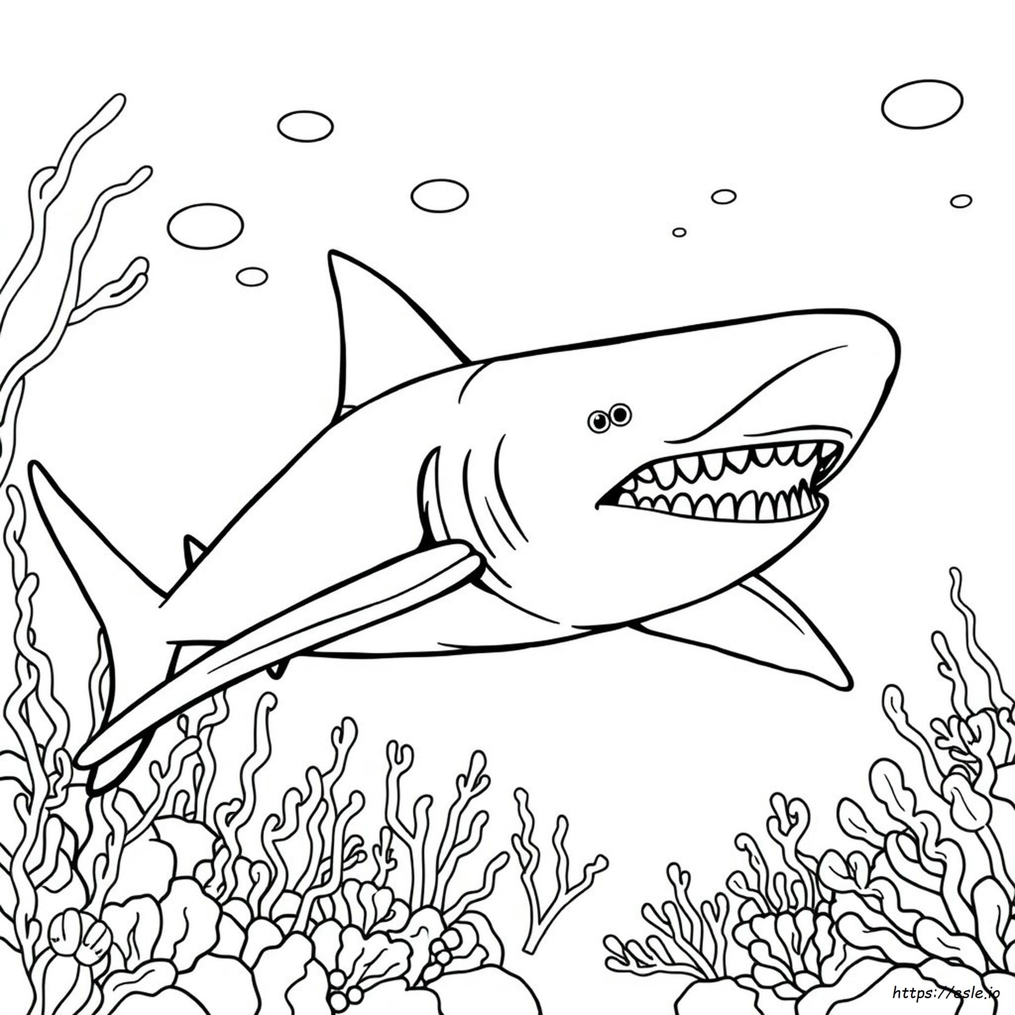Megladon Ausmalbilder