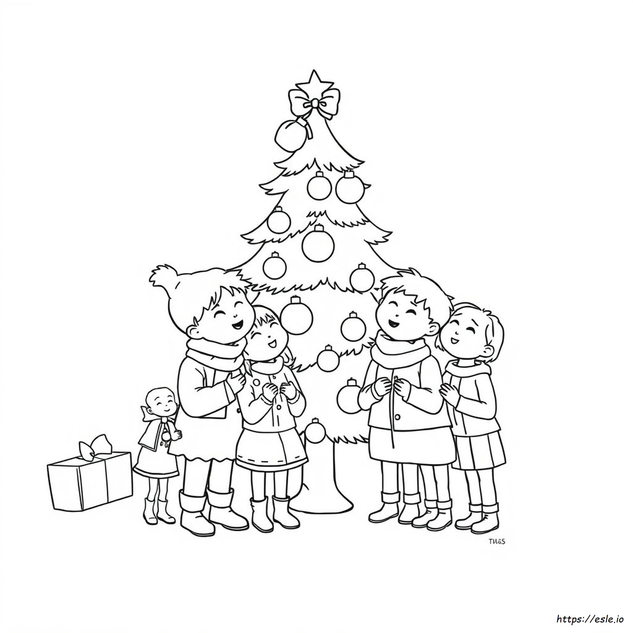 Jingle Bells Coloring Sheet