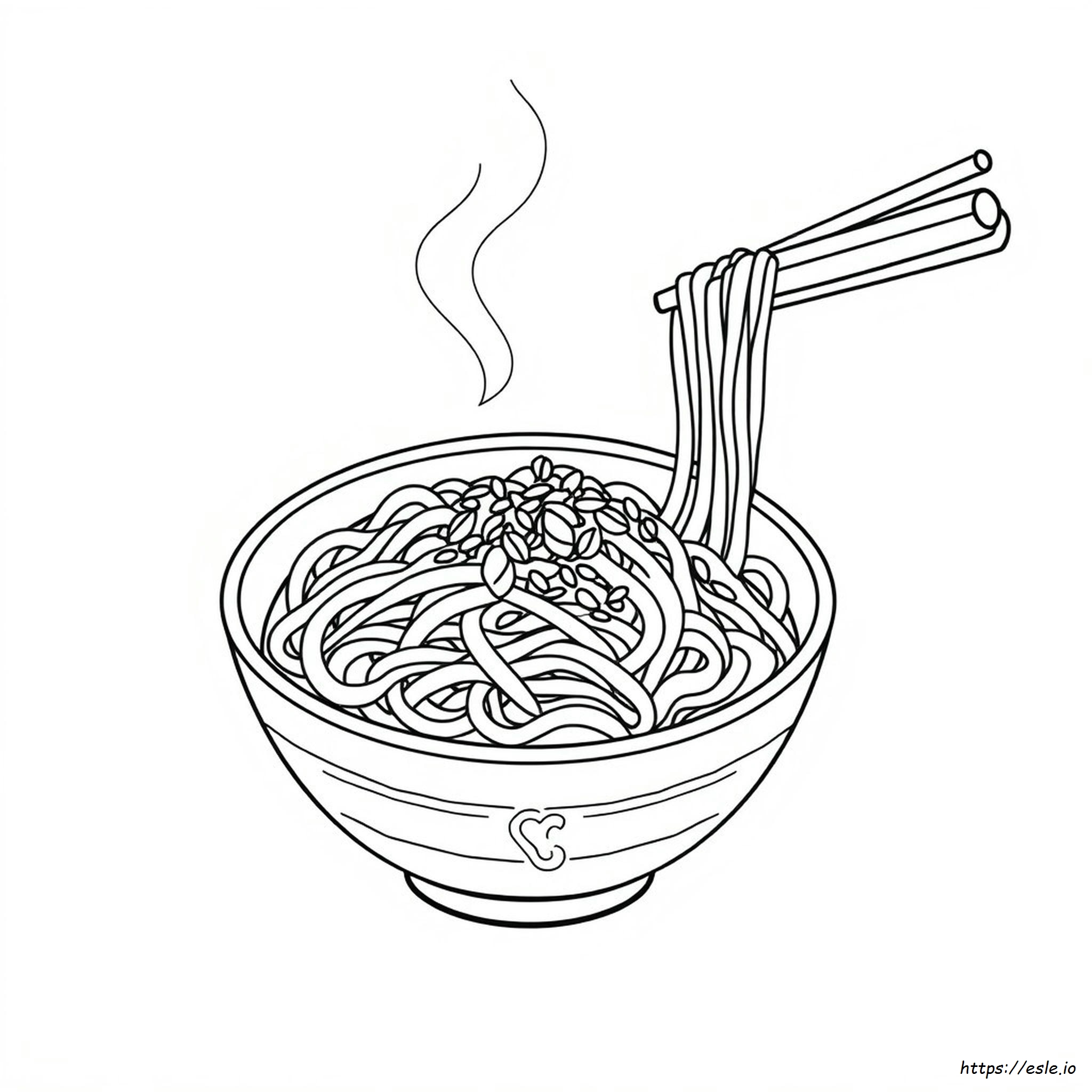 Resep Mie Berwarna untuk Dicetak