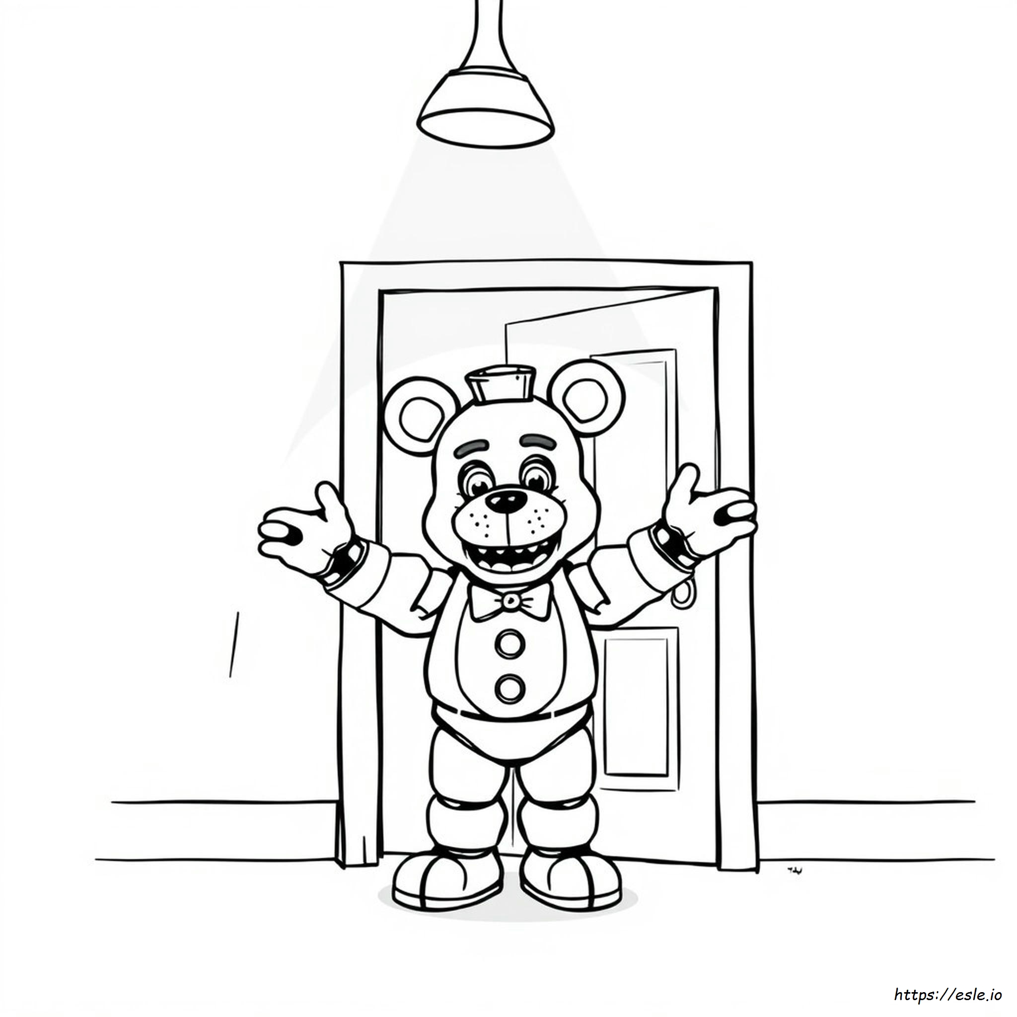 Fnaf Freddy Fazbear Coloring Pages