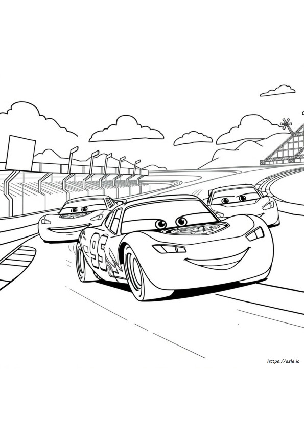 Cars Coloring Pages Lightning Mcqueen