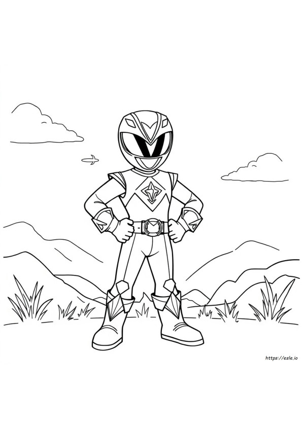 Coloring Pages Mascara Careta Power Ranger Para Colorear