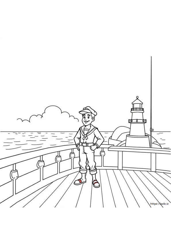 Santiago Of The Seas Coloring Pages