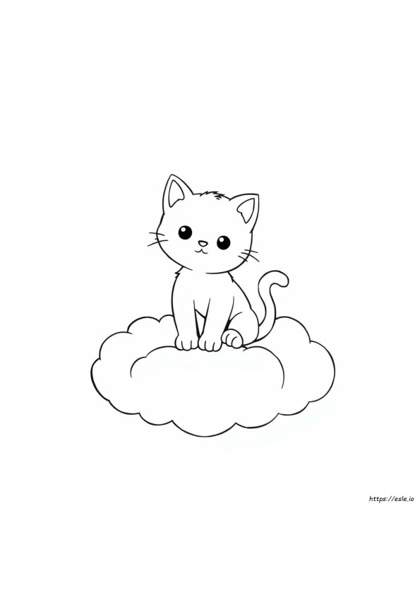 Kitty Cat Coloring Pages