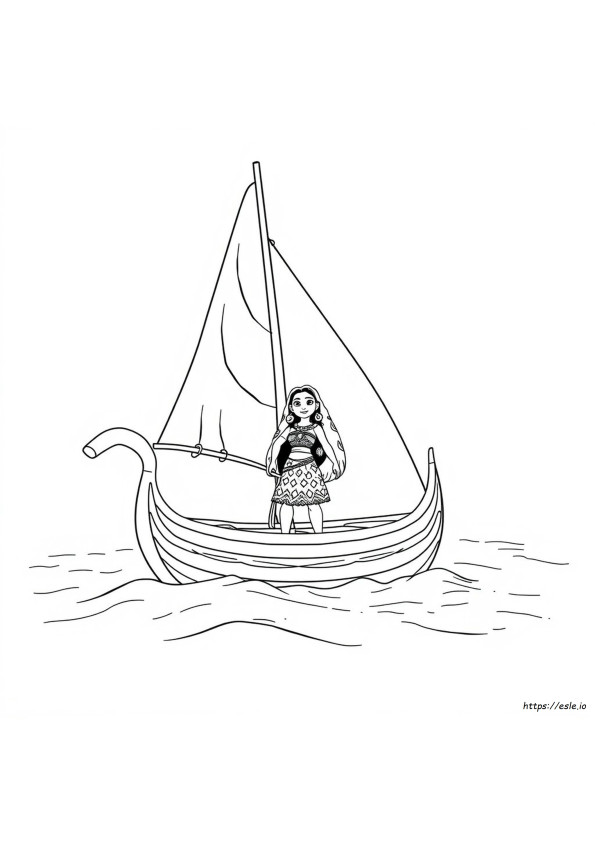 Moana 2 Para Colorir