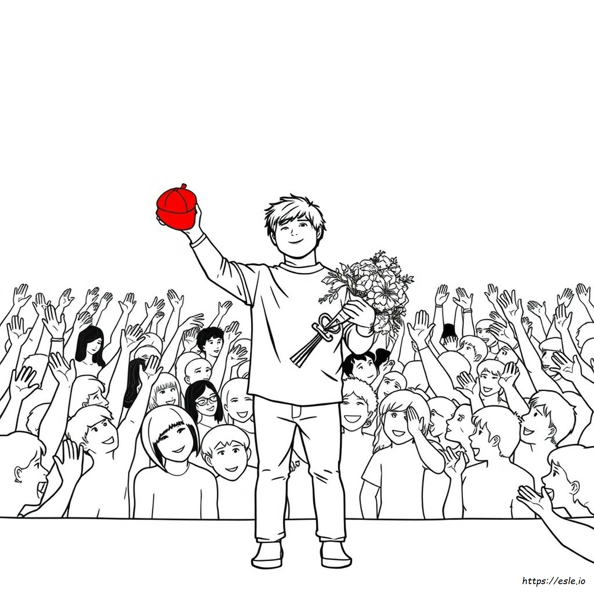 Ed Sheeran Colouring Pages