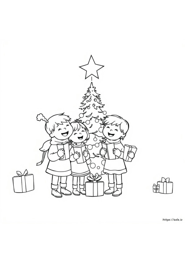 Joy To The World Coloring Page