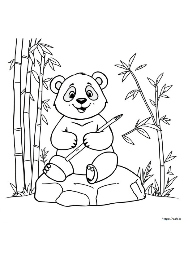 Panda Bear Coloring Pages Printable