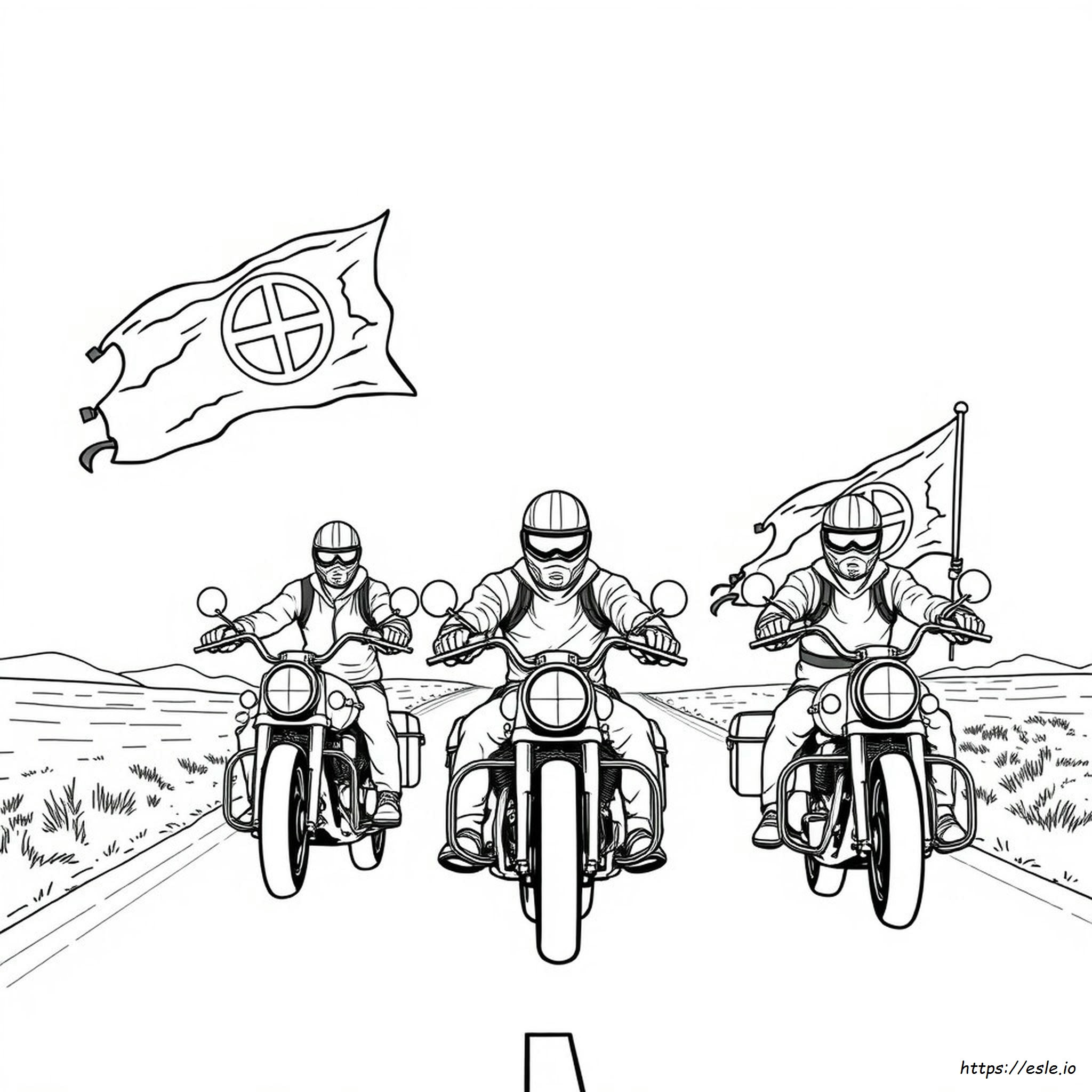 Pagan Motorcycle Club Colors