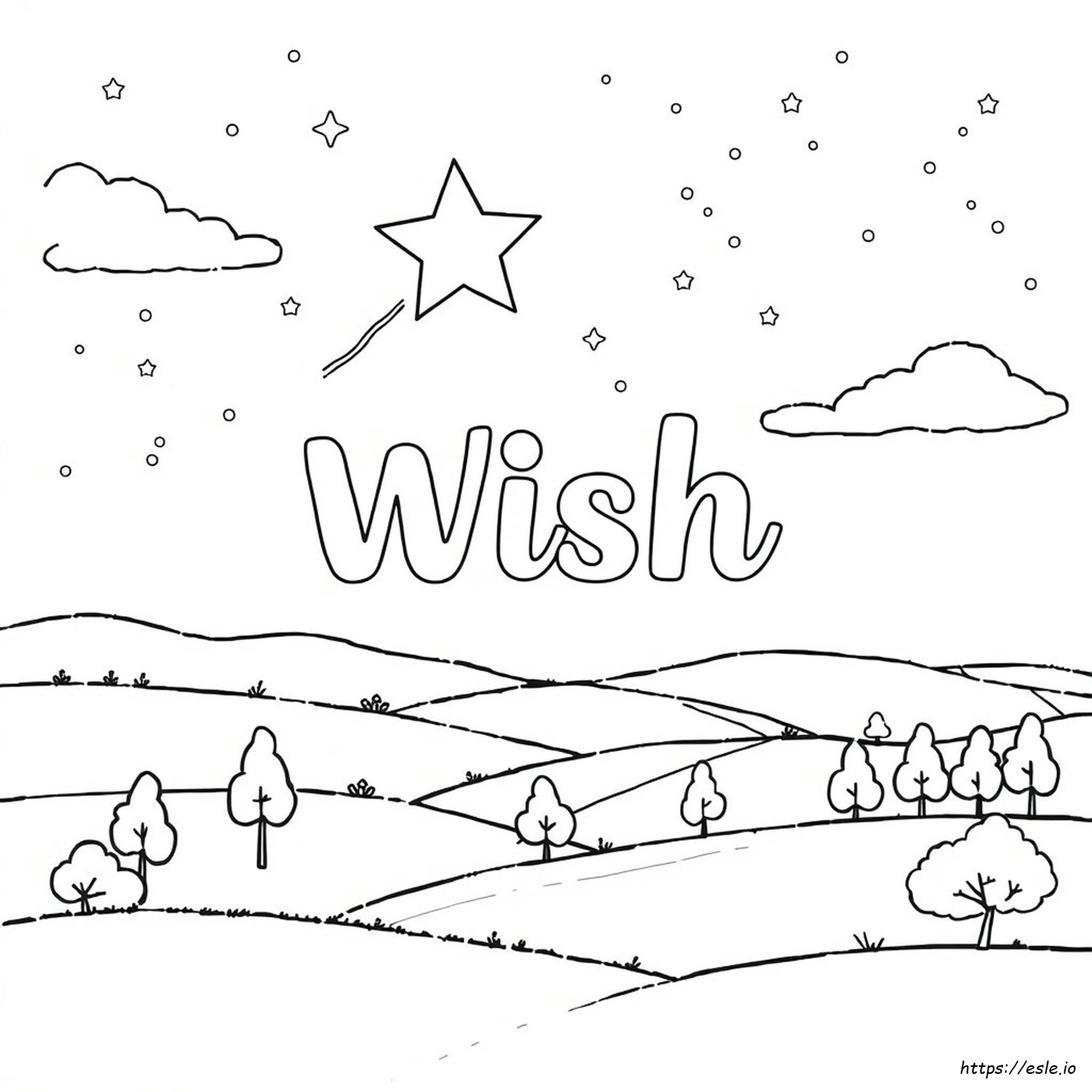 Wish Coloring Pages Pdf