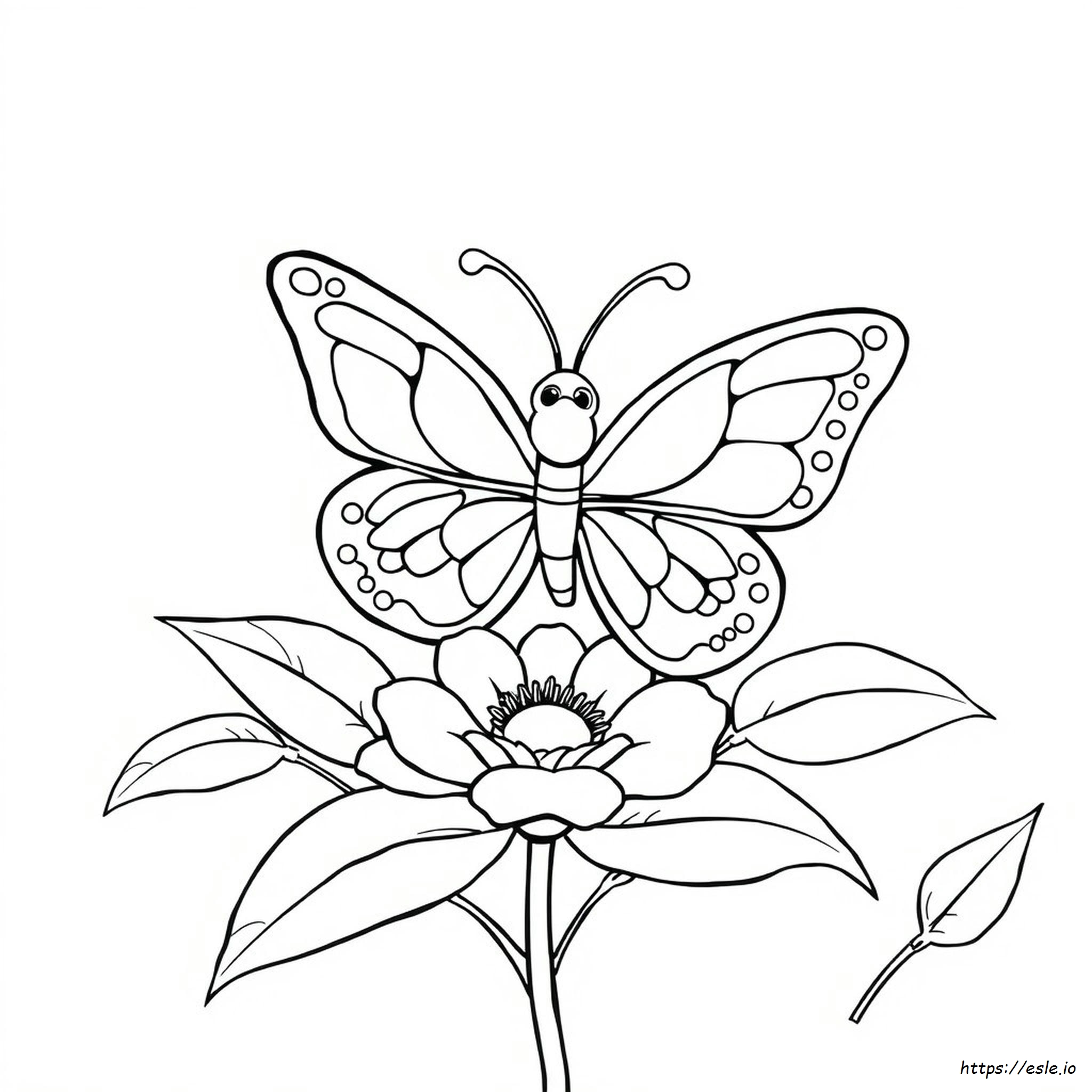 Butterfly Mask Coloring
