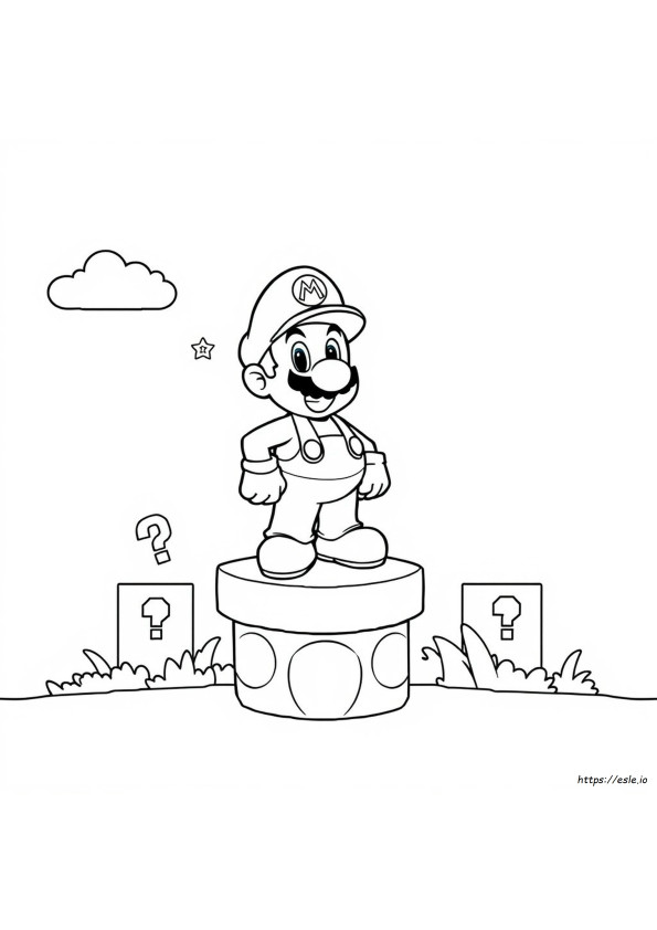 Mario Coloring Book