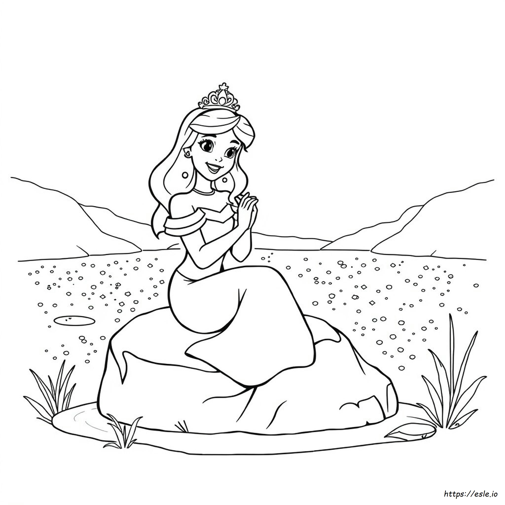 Crayola Mini Coloring Pages Disney Princess