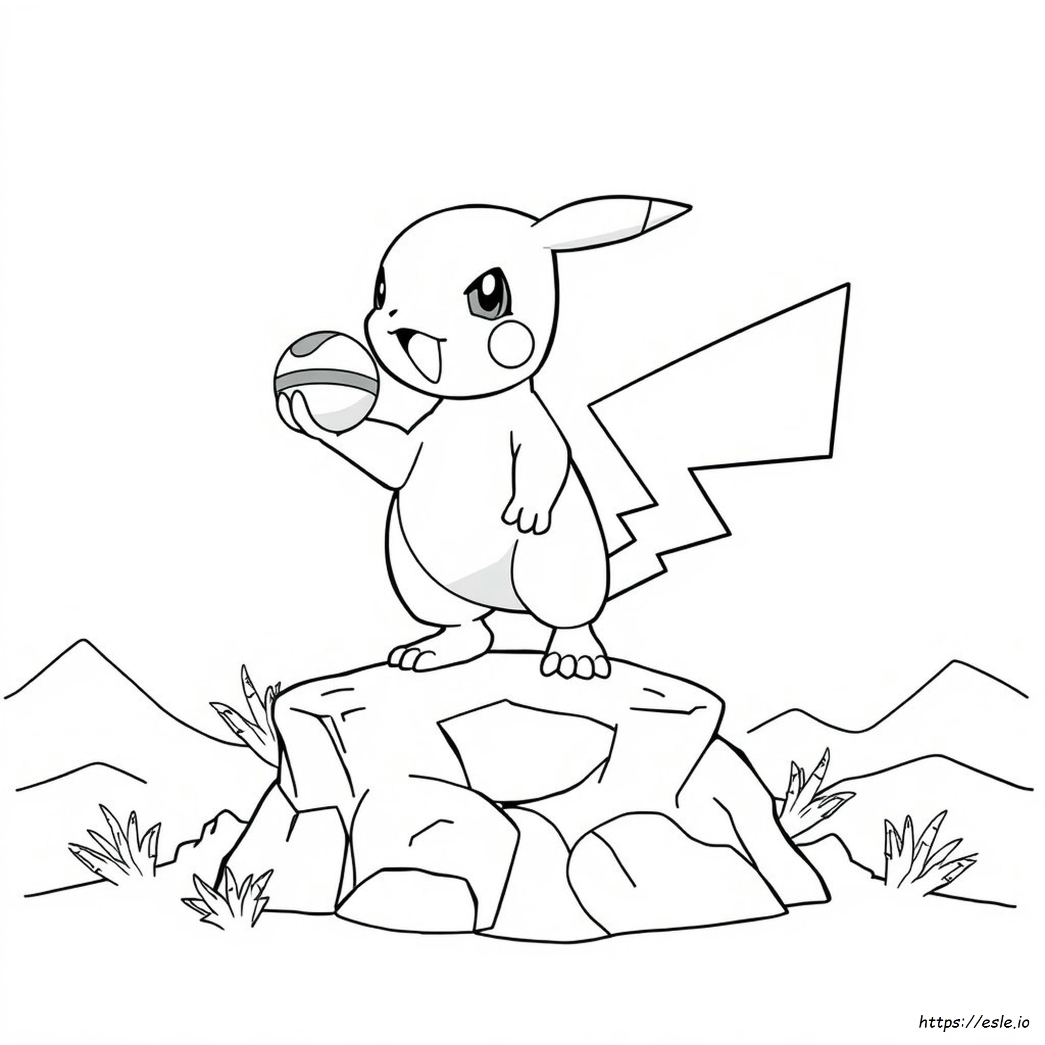 Pokemon-Kortti Värityskuvat