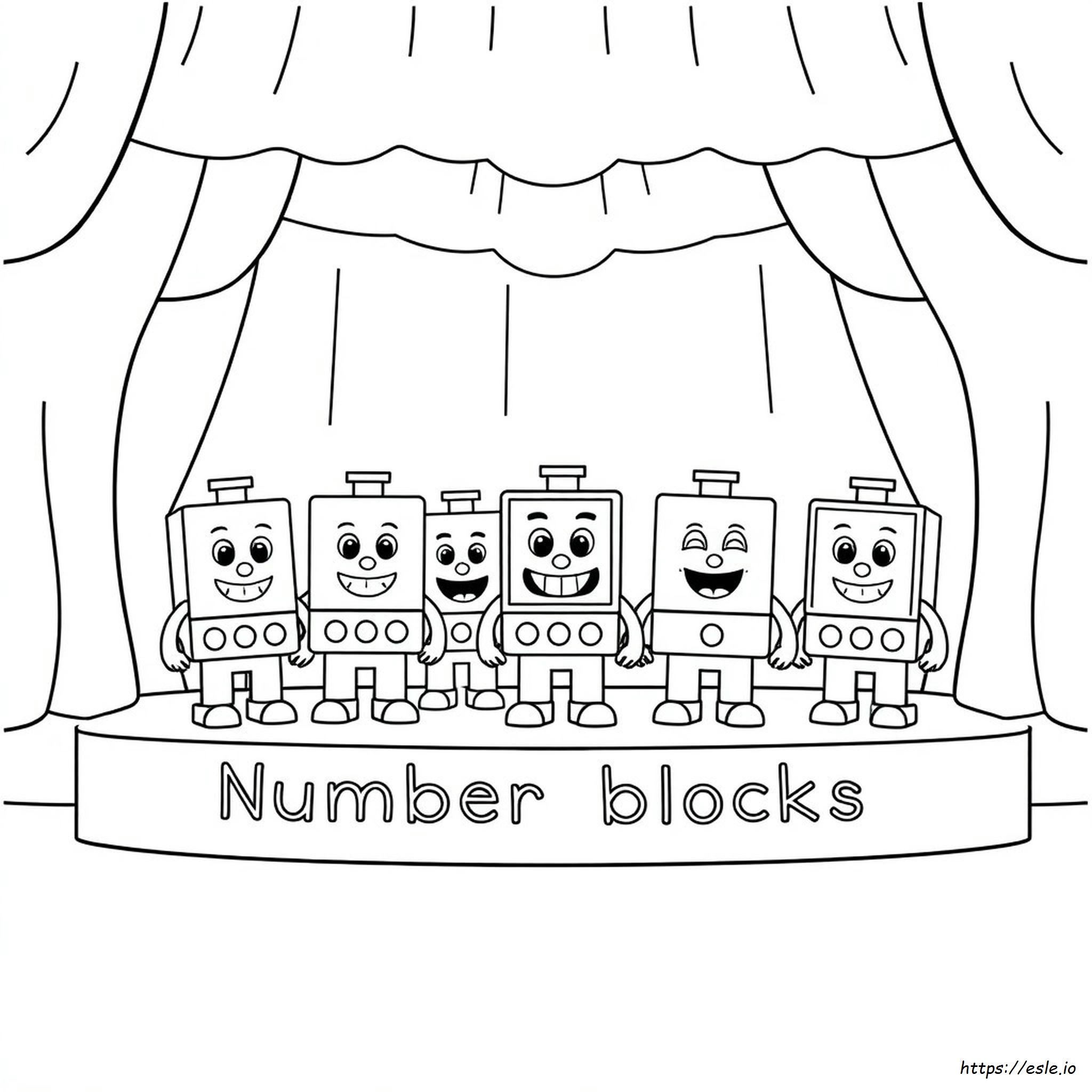 Numberblocks Disegni Da Colorare In Pdf