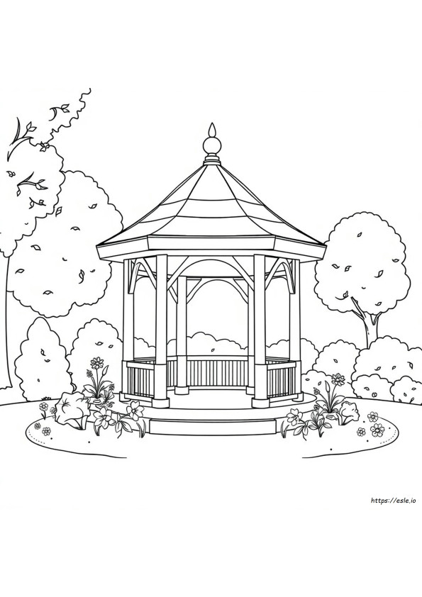 Qual Cor Pintar O Gazebo