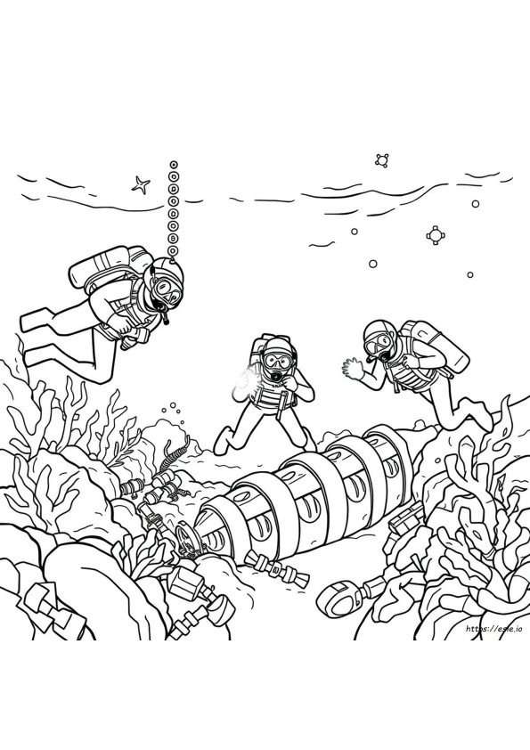 Helldivers Para Colorear