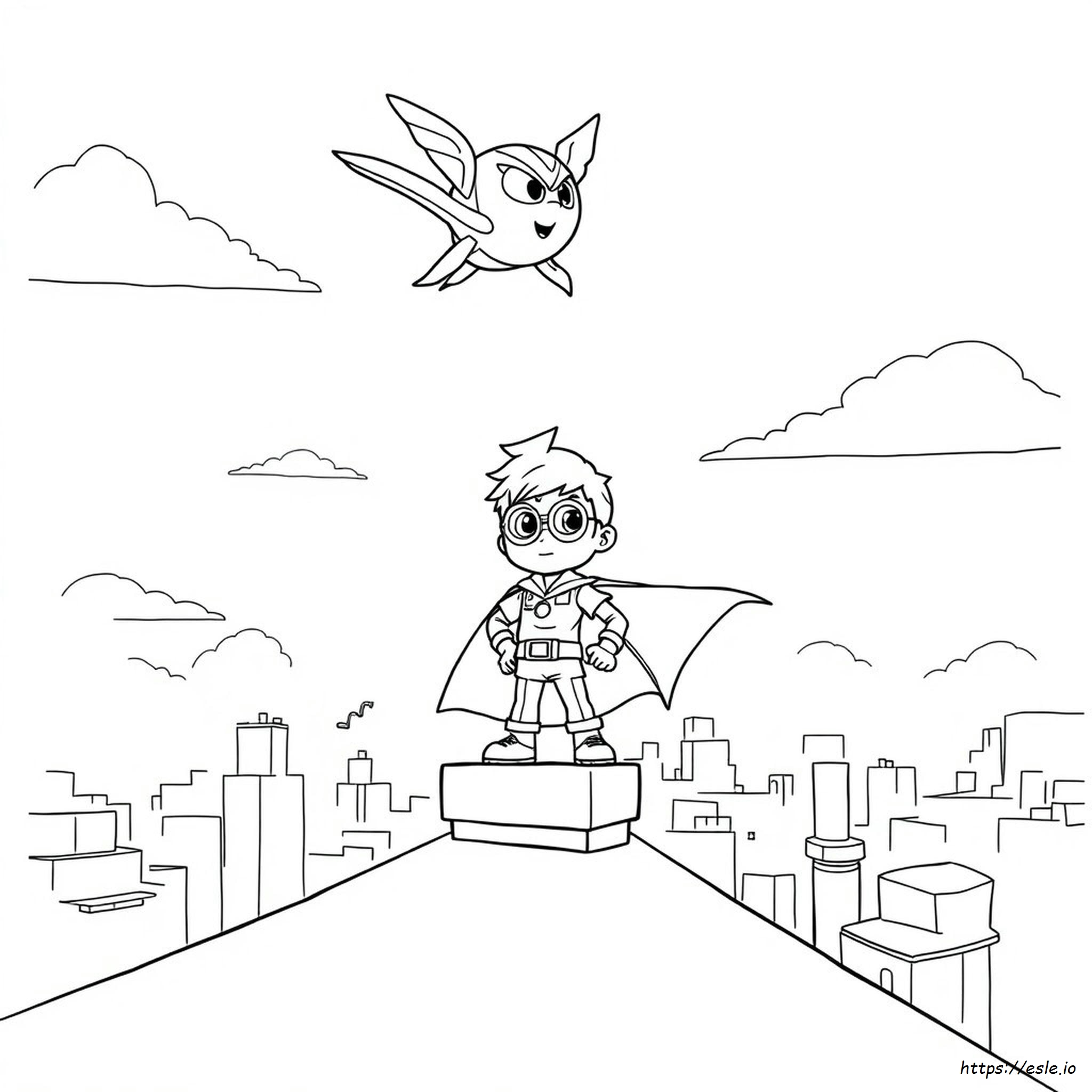 Boboiboy Halilintar Disegni Da Colorare