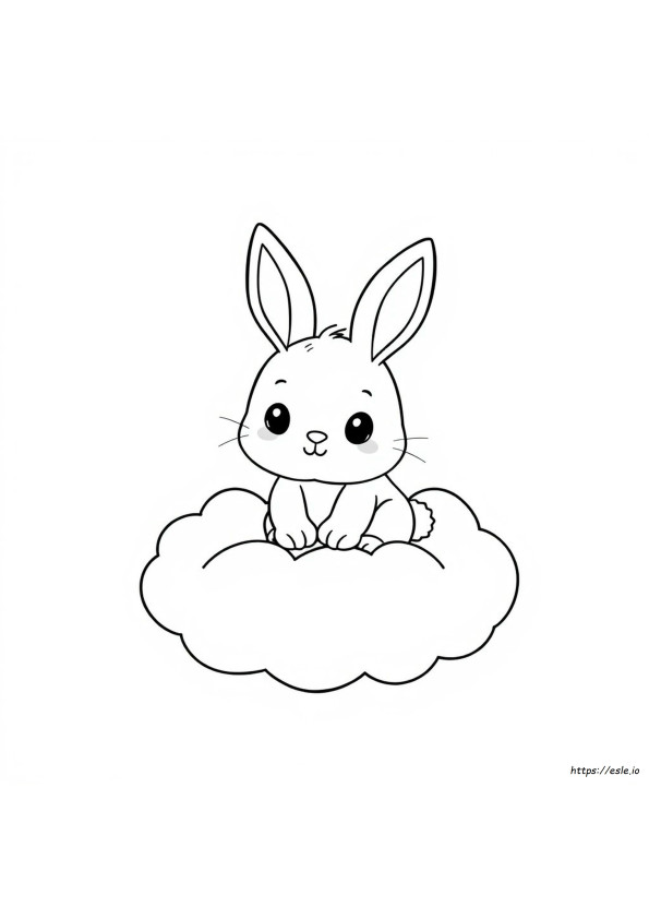 Dibujos Para Colorear De Conejitos Lindos