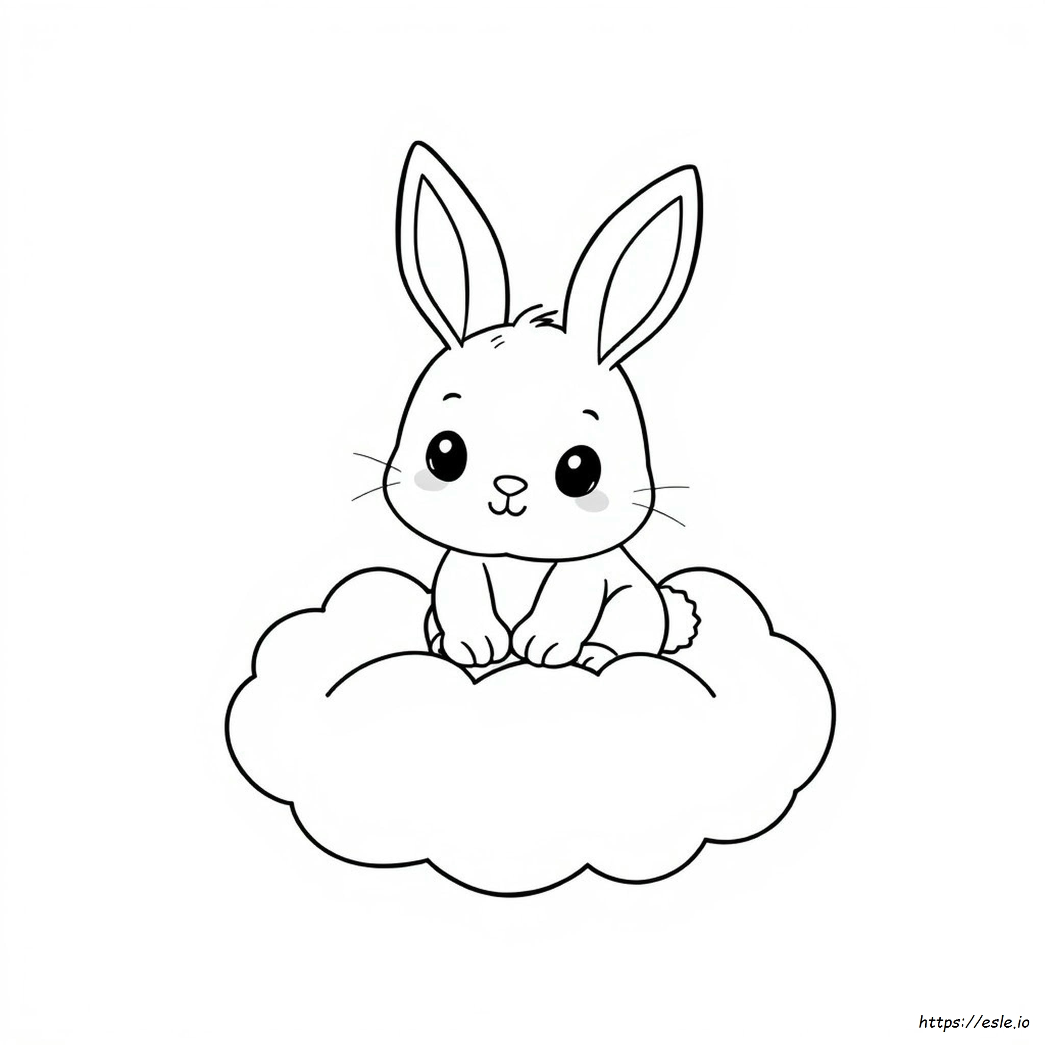 Coloring Pages Of Cute Bunnies