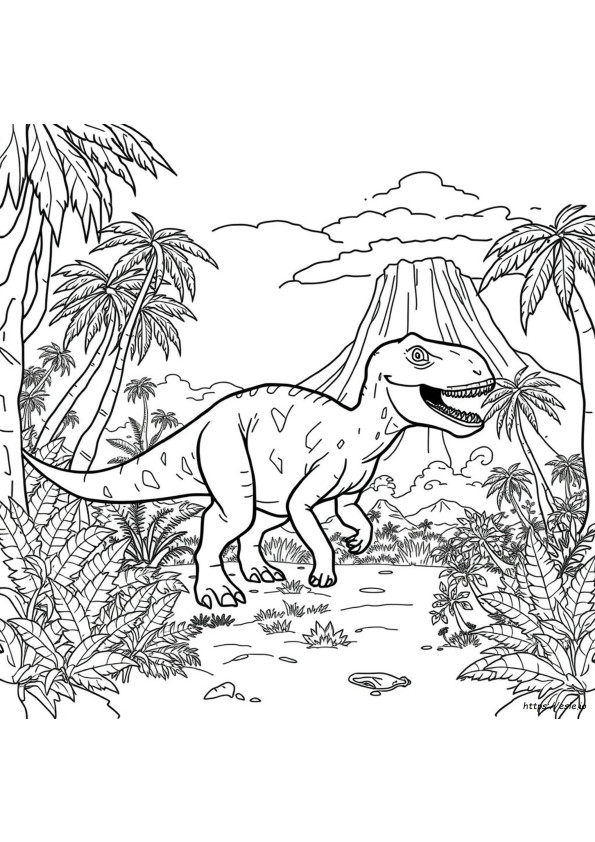 Jurassic World 2 Coloring Pages