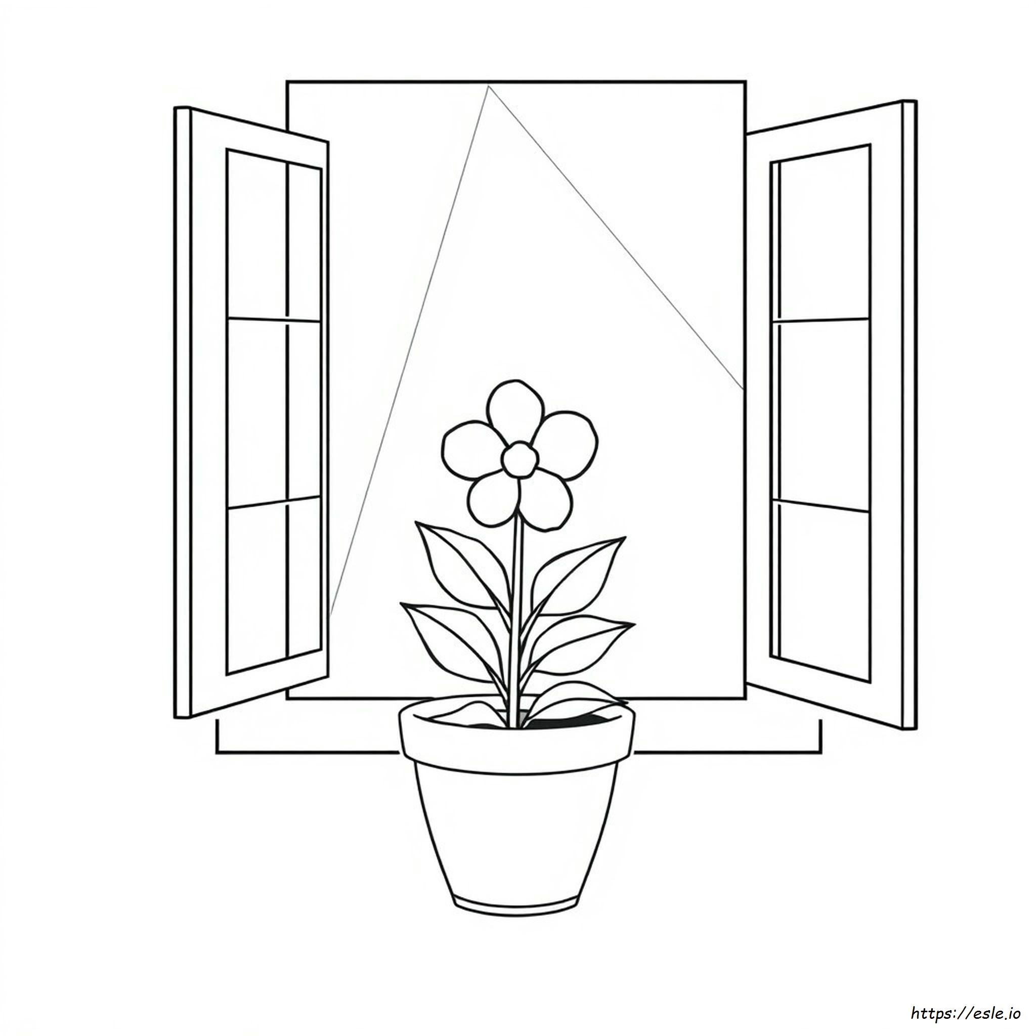 大人向け 花の簡単塗り絵 無料