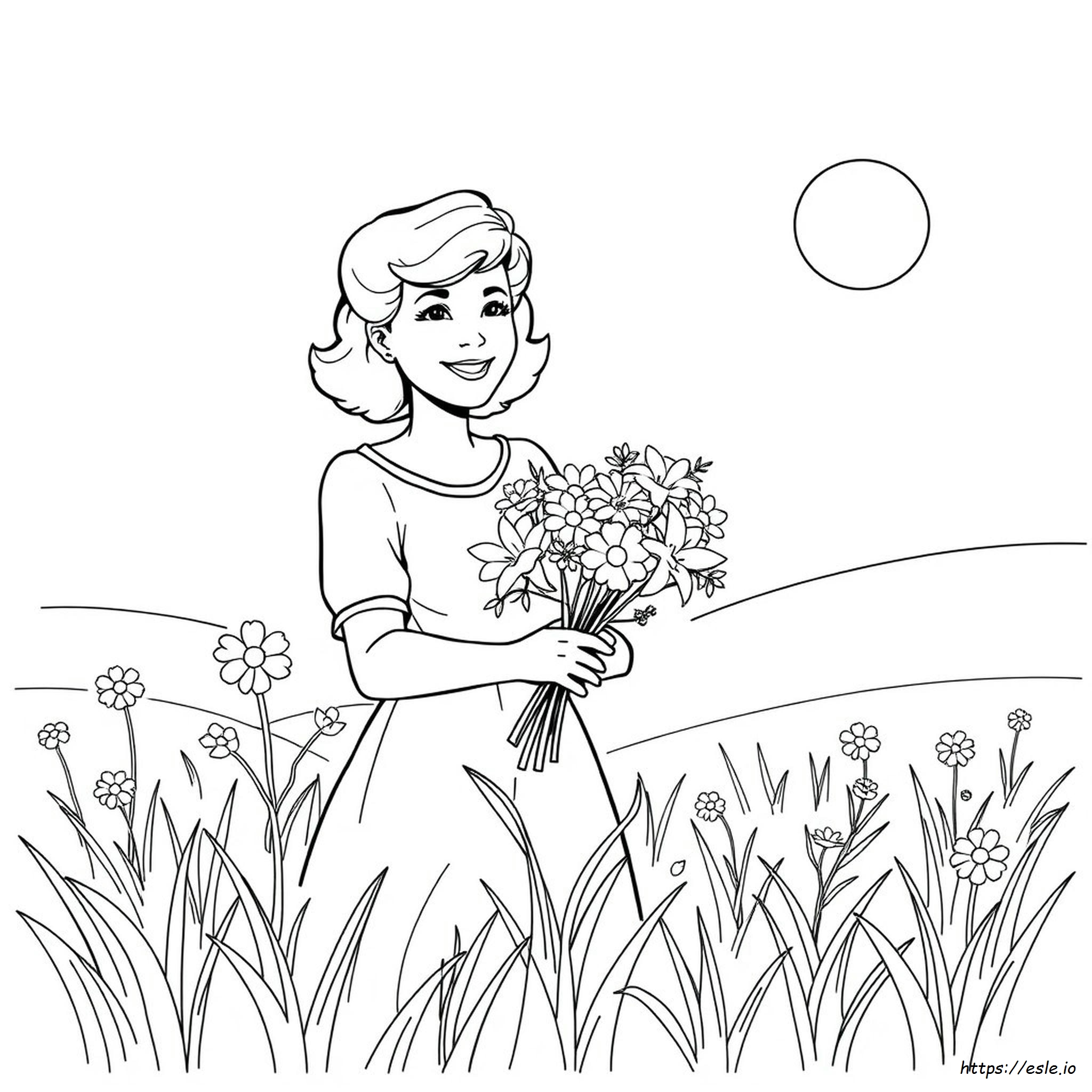Betty Lukens, Gambar Mewarnai