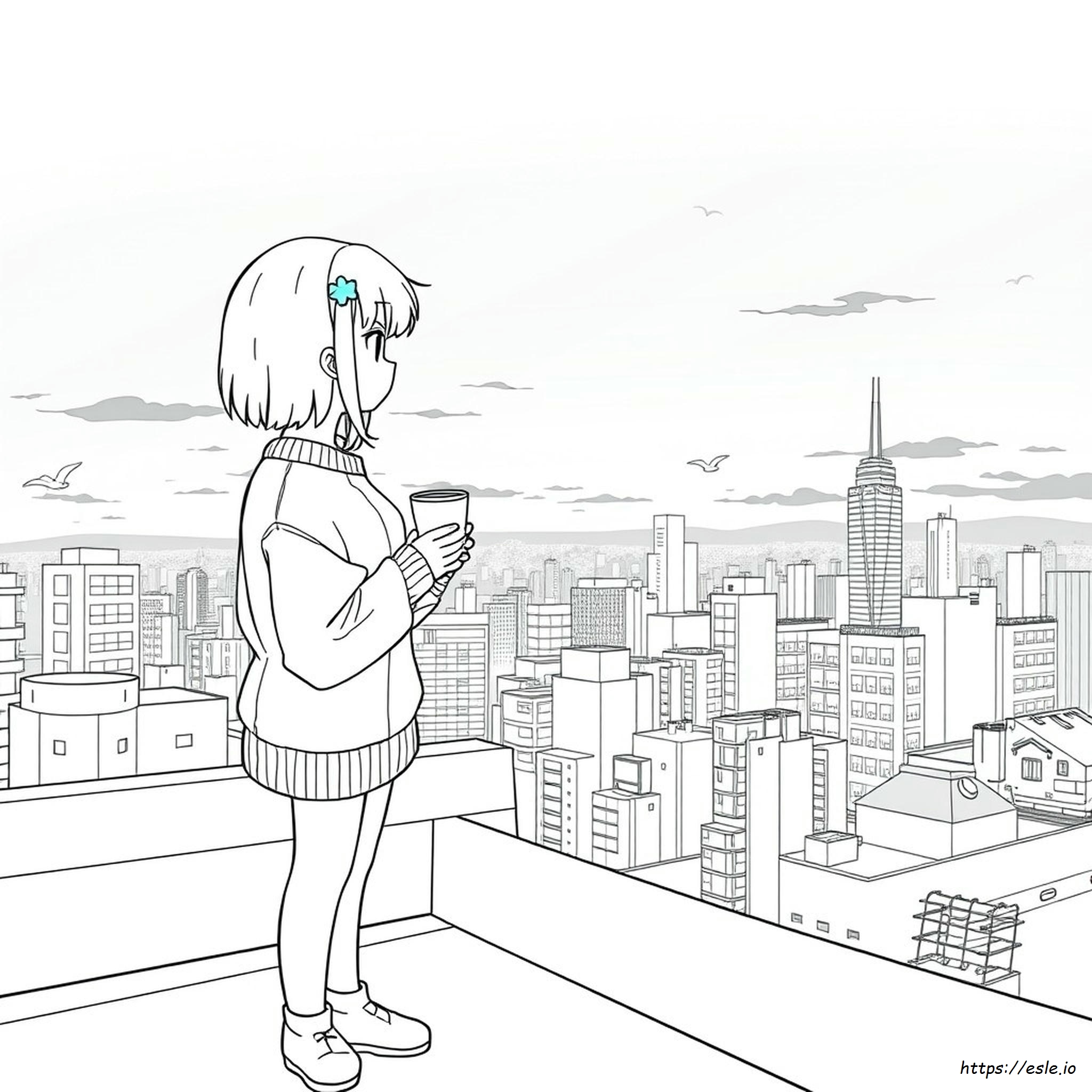 Anime Coloring Pages To Print Out
