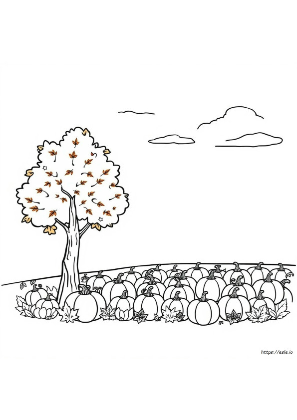 Oktober Ausmalbilder Kindergarten