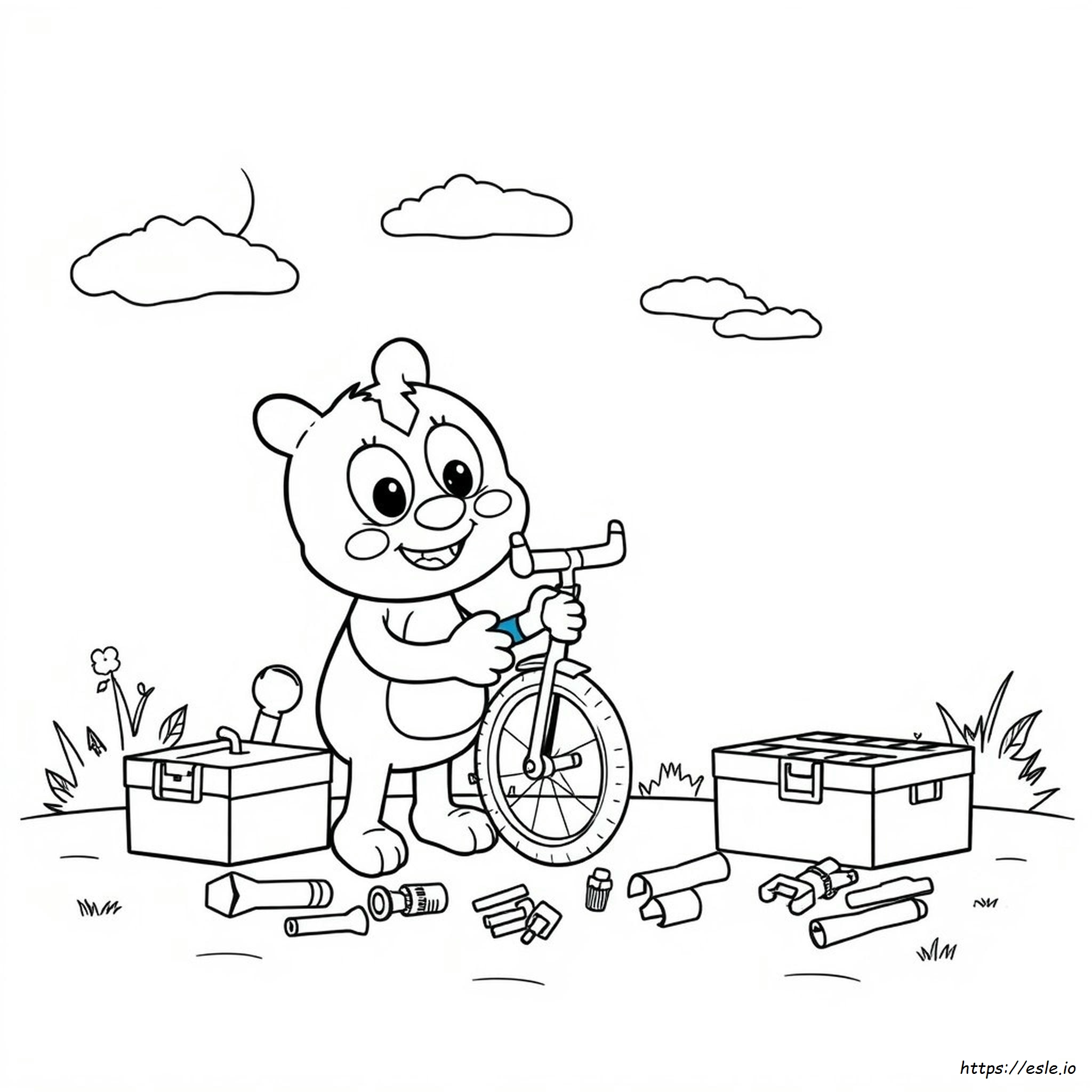 Fixies Coloring Pages Simka