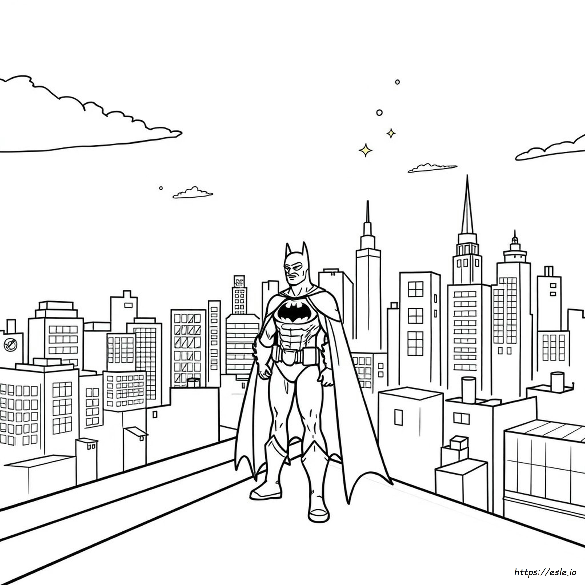 Batman Dibujos Animados Para Colorear