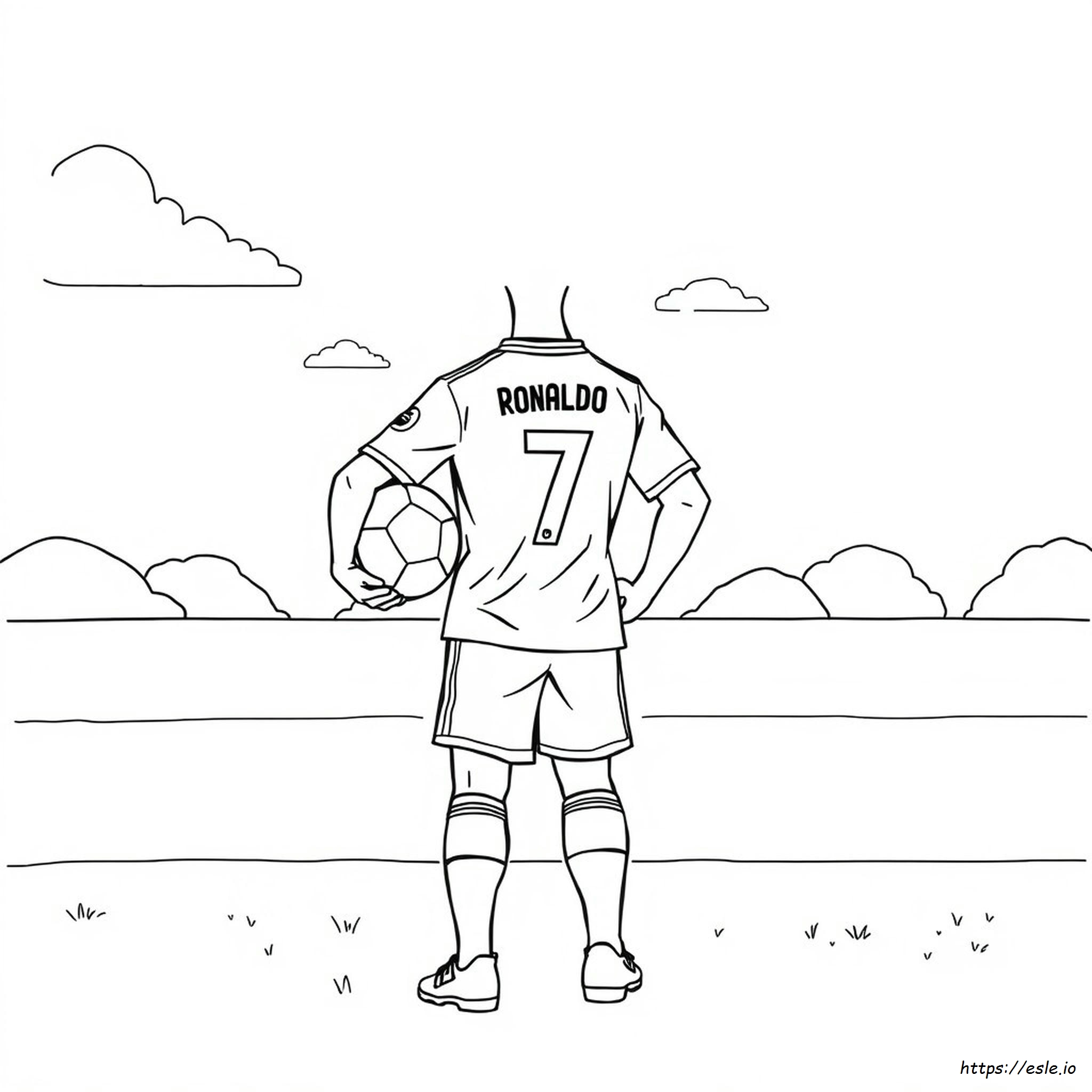 Christiano Ronaldo Ausmalbilder