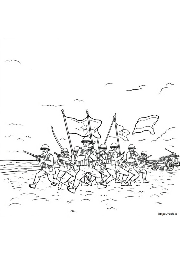 D-Day Da Colorare E Stampare
