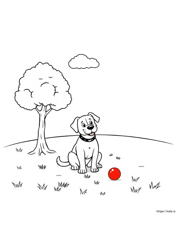 Dog Coloring Pages Realistic
