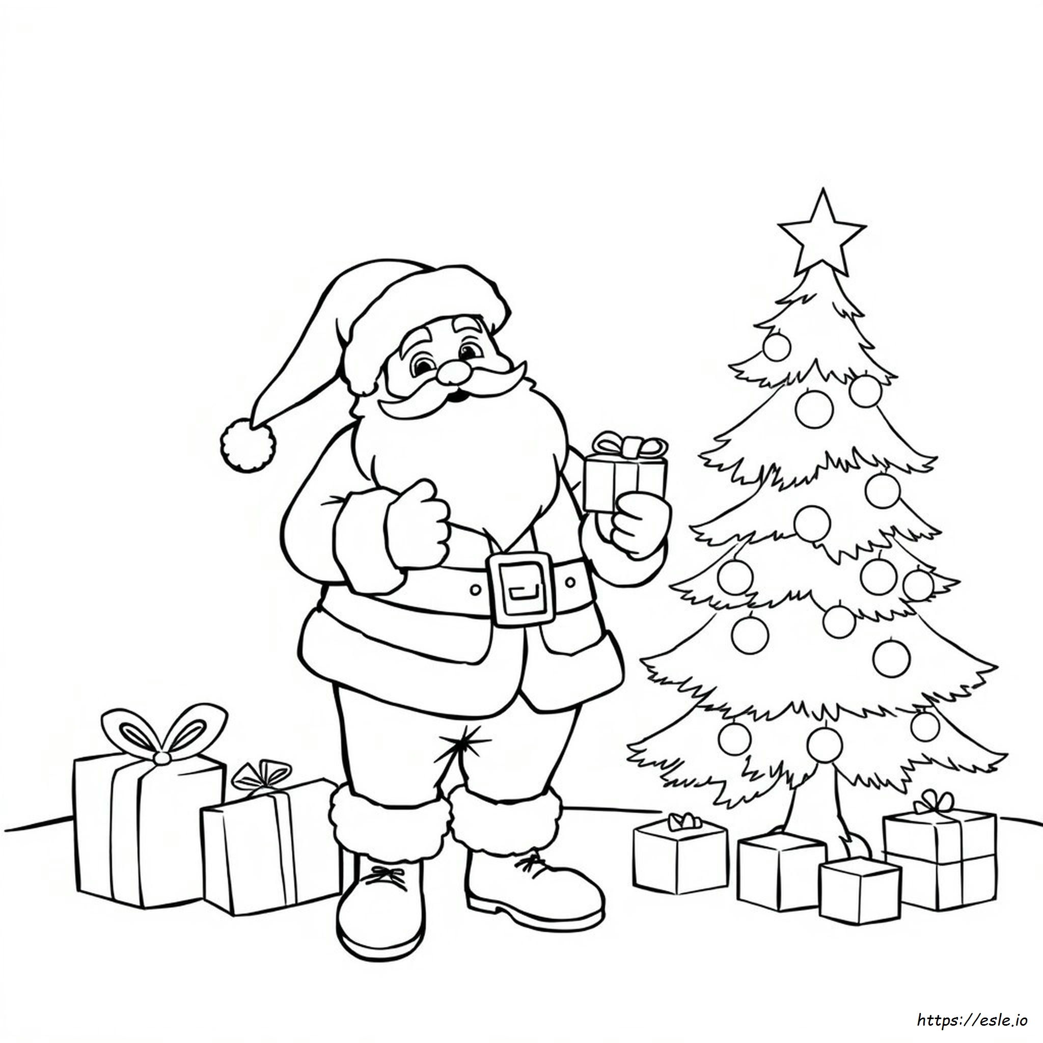 Santa Claus Coloring Pages Online