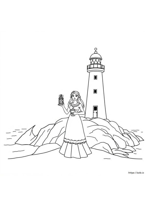 Dolores Madrigal Coloring Page