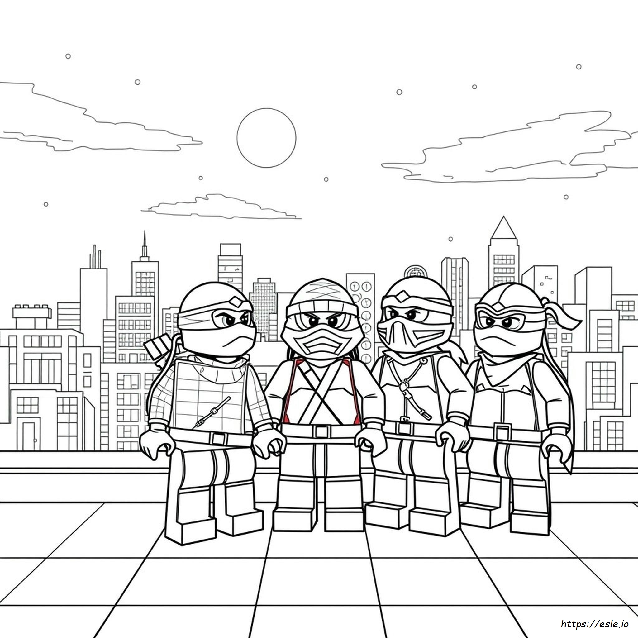 Coloriages Tortues Ninja À Imprimer Gratuits