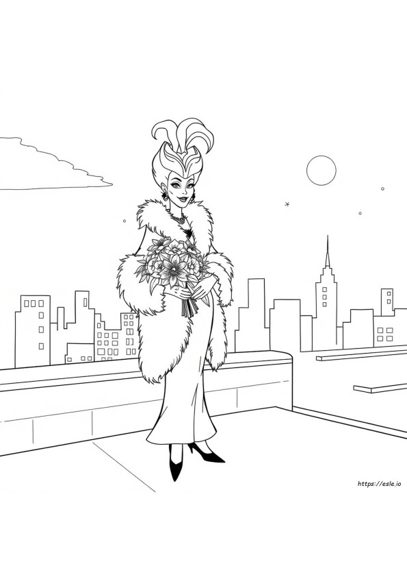 New Cruella Coloring Pages