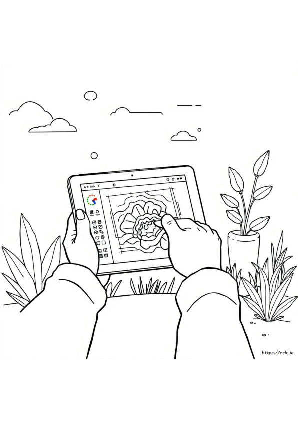 Come Creare Un'immagine Da Colorare Su Procreate