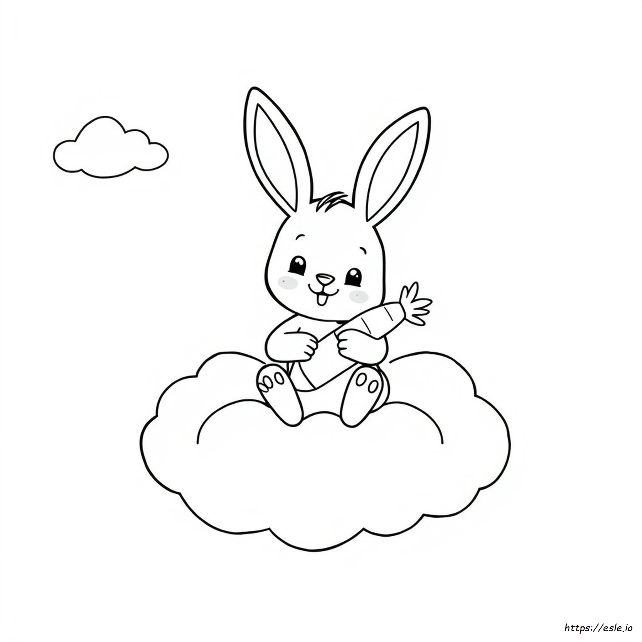 Coloriage Lapin Mignon À Imprimer Gratuit