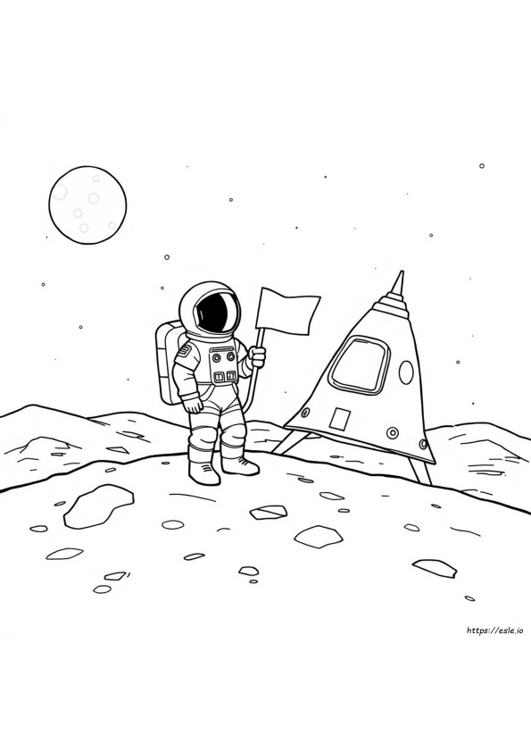 Space Themed Colouring Sheets