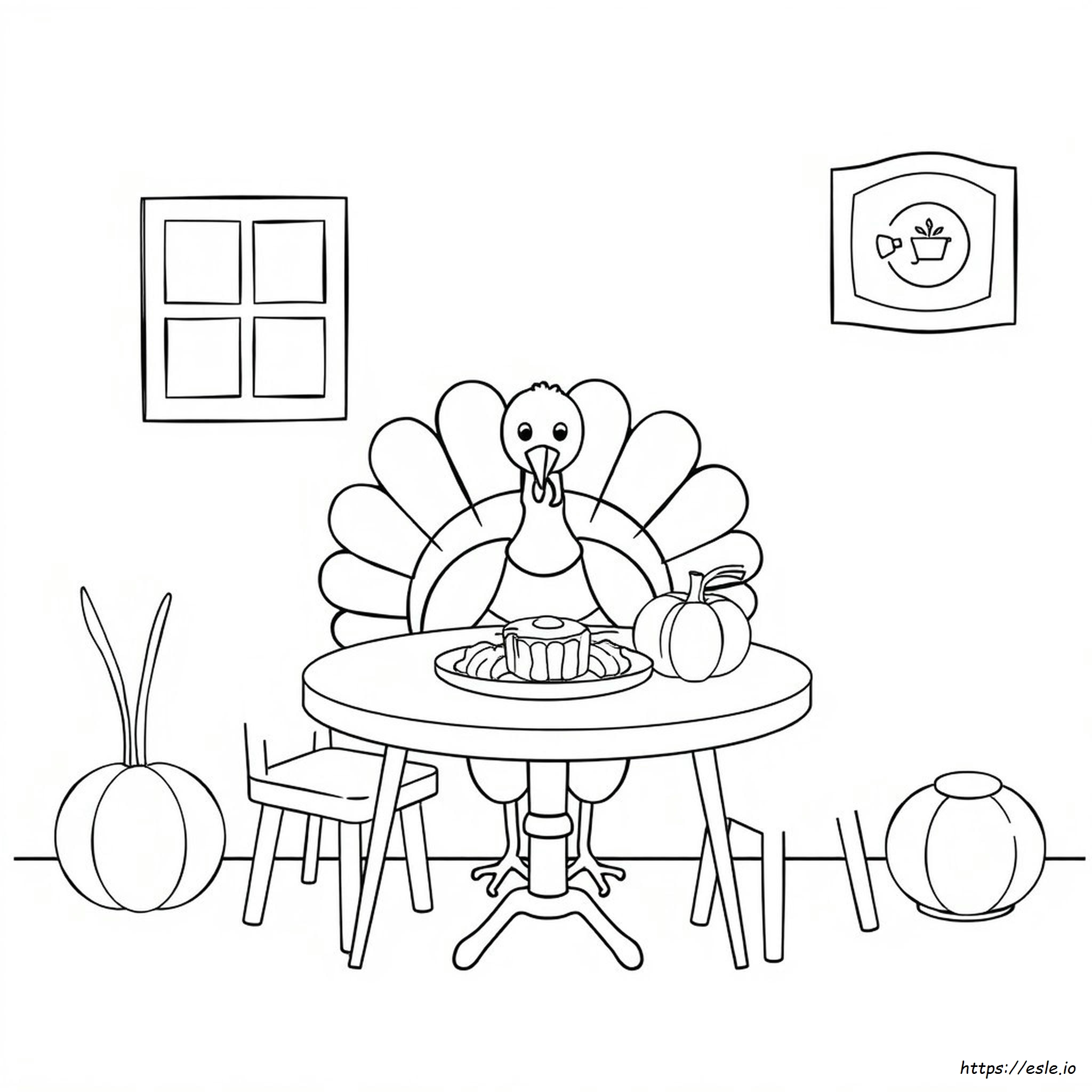 Free Thanksgiving Coloring Pages For Toddlers