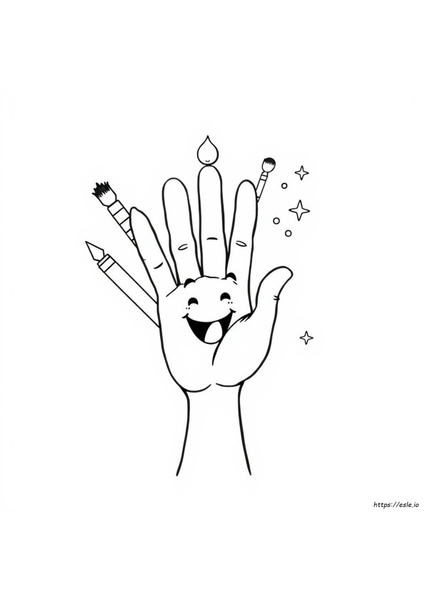 Henry The Hand Coloring Pages