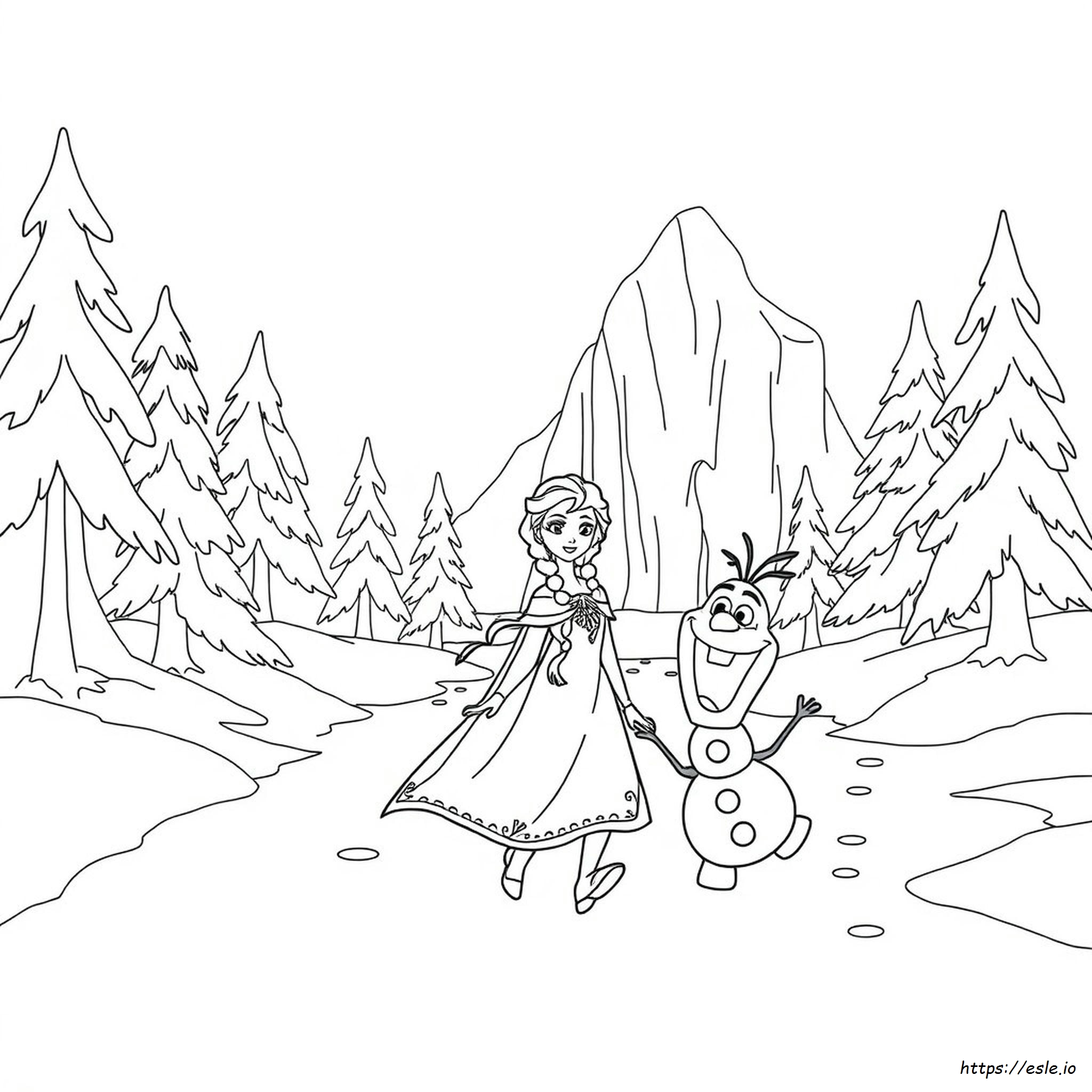 Hojas Para Colorear De Frozen 2 - Gratis Para Imprimir