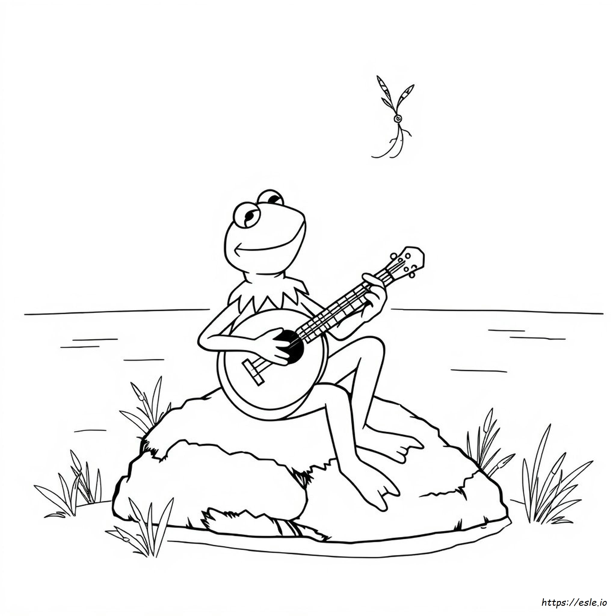 Coloring Pages Of Kermit The Frog