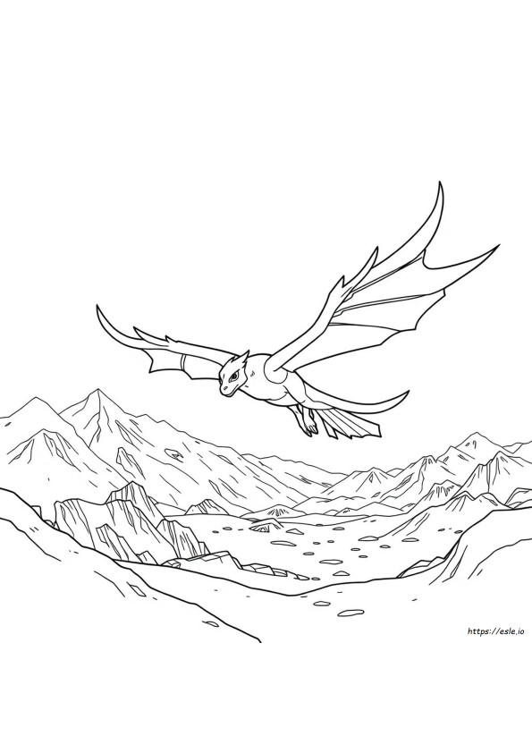 Wings Of Fire Coloring Pages Icewing