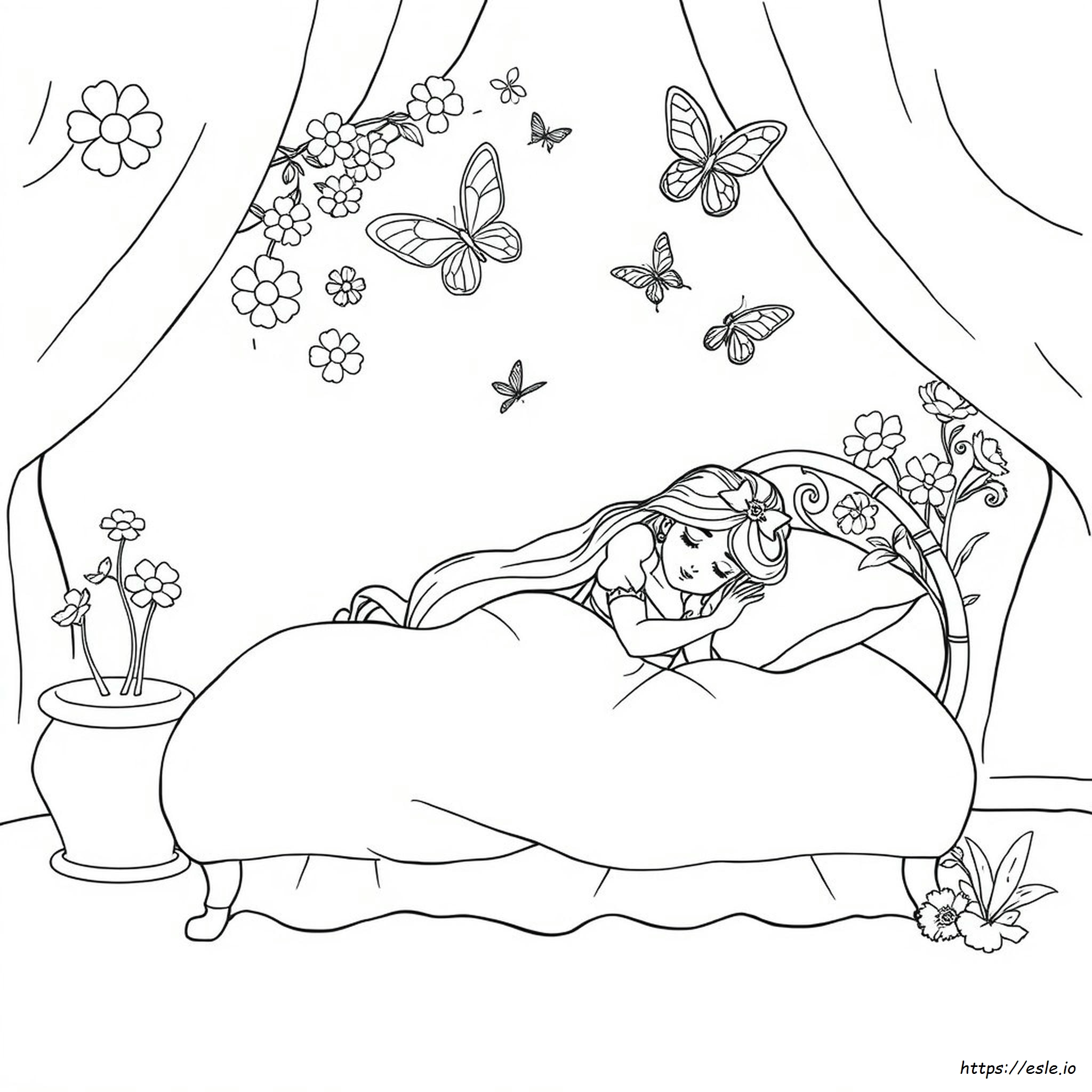 Sleeping Beauty Coloring Book